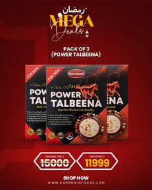 Power Talbeena For Men's (Pack Of Three)
