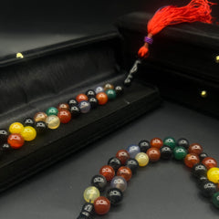 Mix Premium Agte Tasbeeh 33 Beads