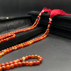 Red Agate Premium Tasbeeh 100 beads