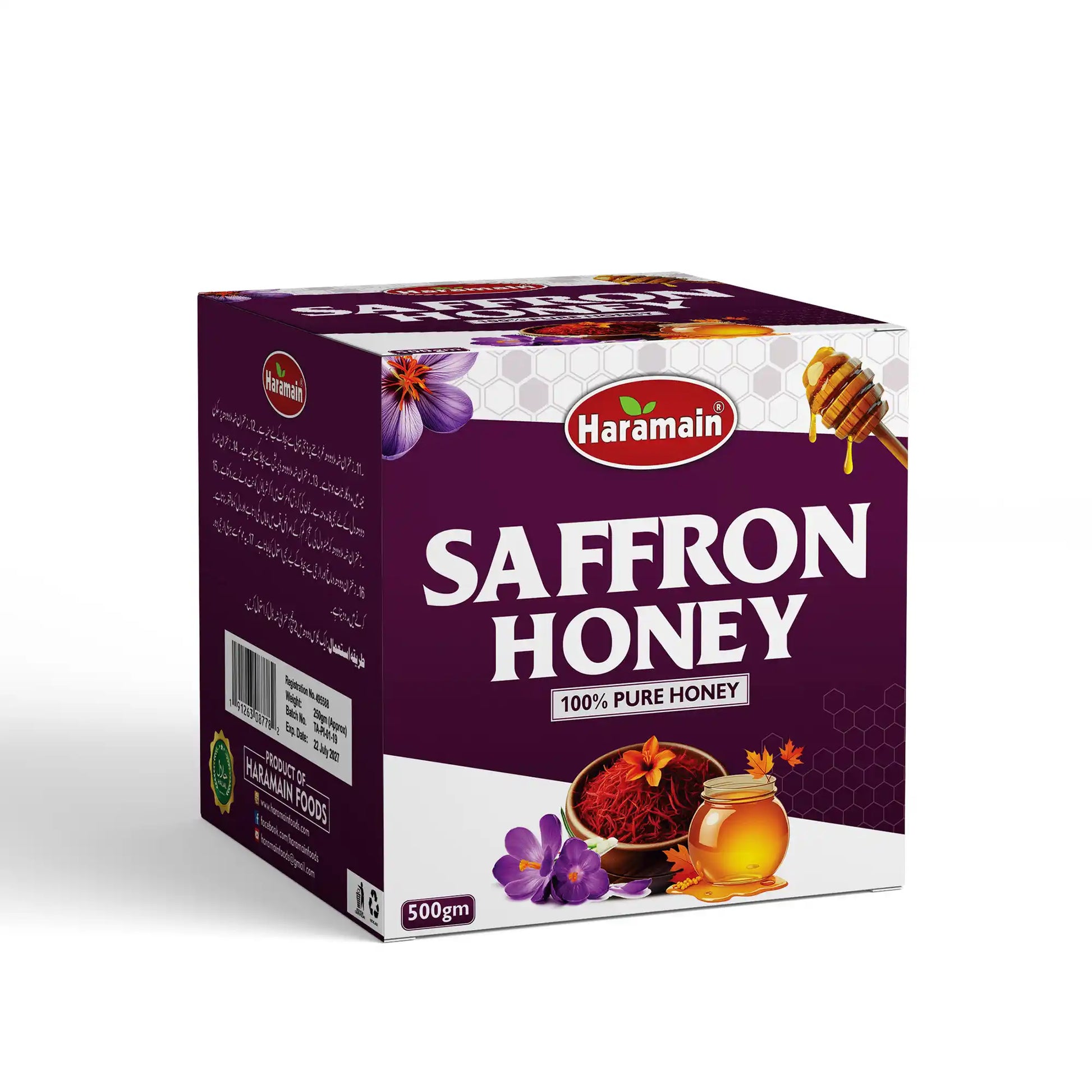 saffron honey